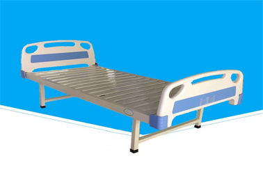 Komercyjne płaskie łóżko szpitalne, regulowane stalowe łóżko szpitalne powlekane proszkowo