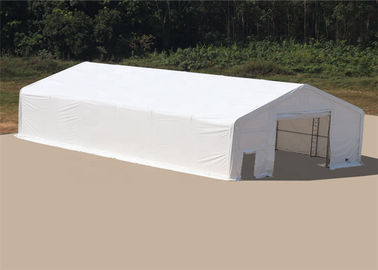 Duży tymczasowy namiot szpitalny o wysokości 3,6 m, odporny na promieniowanie UV z drzwiami 3,5 m * 3,5 m