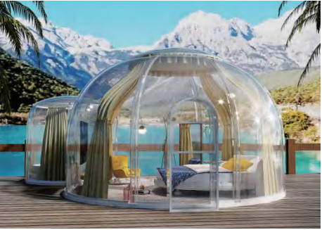 PC Bubble Panoramiczny namiot kopułowy z izolacją