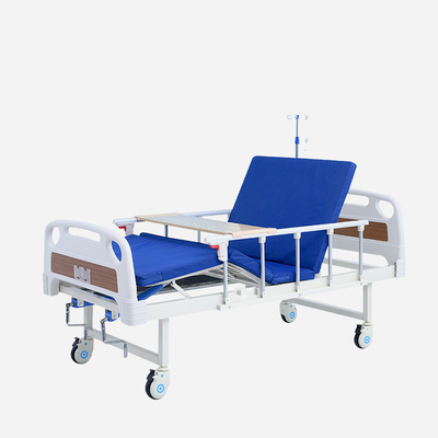 Ręczny wielofunkcyjny szpitalny łóżko pacjenta Paraliż Podnośnik obrotowy z otworem na stołek