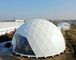 Namiot z kopułą geodezyjną o średnicy 15 m, pokryty PVC, przezroczysty namiot kopułowy