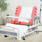 Składane łóżko szpitalne Guardrail z obrotowymi szynami bocznymi